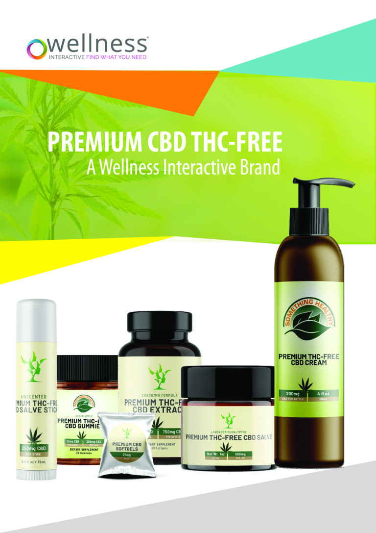Wellness Interactive branded CBD products